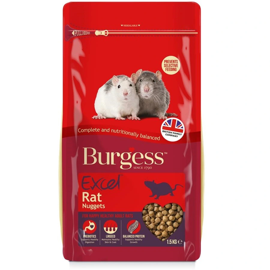 Burgess Excel Rotte Luksus Fuldfoder 1,5 kg